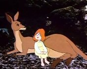Dot and the kangaroo find shelter.