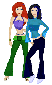 Ariel and me.